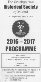 PHSI Programme 2016-17