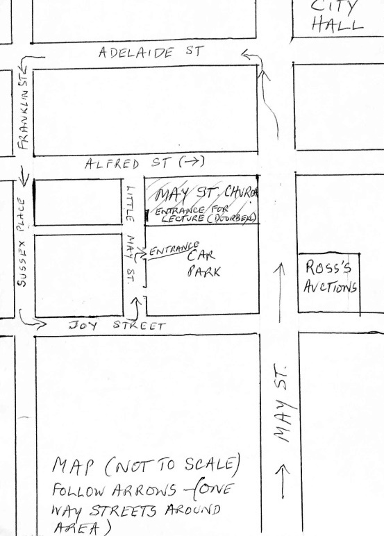 May Street Church Car Map