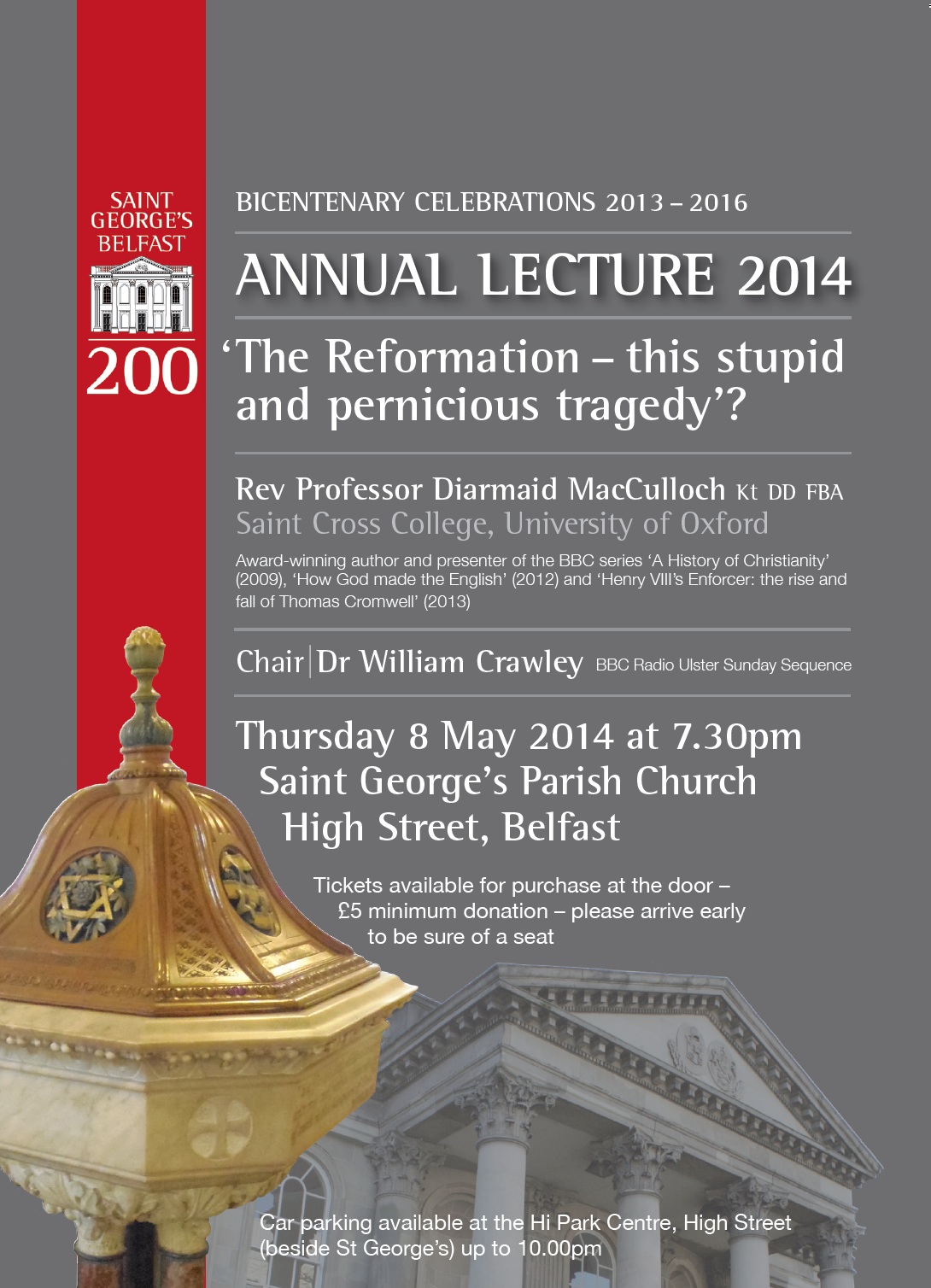 St. George's Belfast - Annual Lecture 2014 - 8 May 2014 - Presbyterian ...